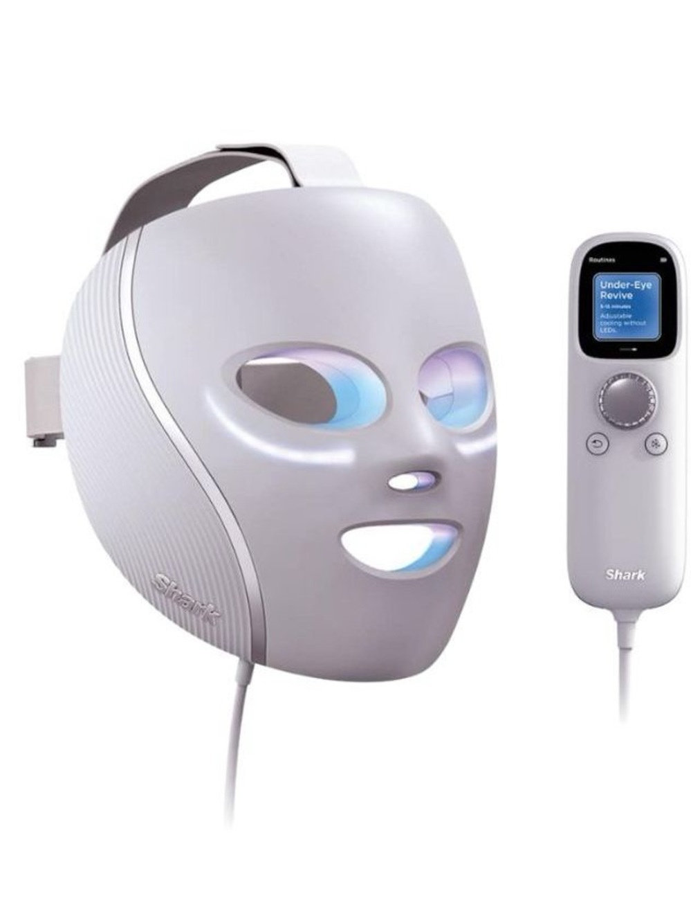 Shark CryoGlow LED purple mask